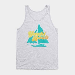 Yacht Rock Party Boat Drinking design - Captain's Yacht Tank Top
